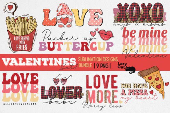 Download Valentines Sublimation Designs Bundle - Valentines sublimation designs Collection