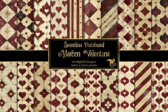 Download Distressed Maroon Valentine Backgrounds - Premium Resources