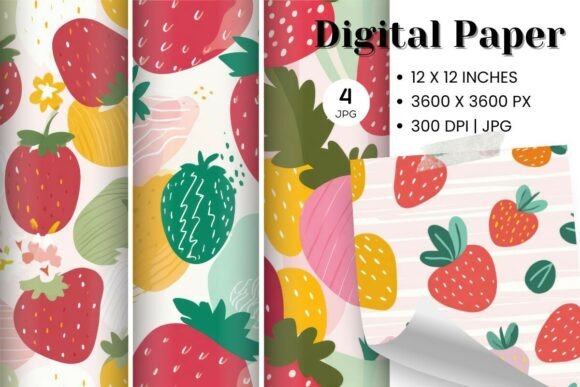 Download Fruit Background Menu Illustration_20 - Fruit background Collection